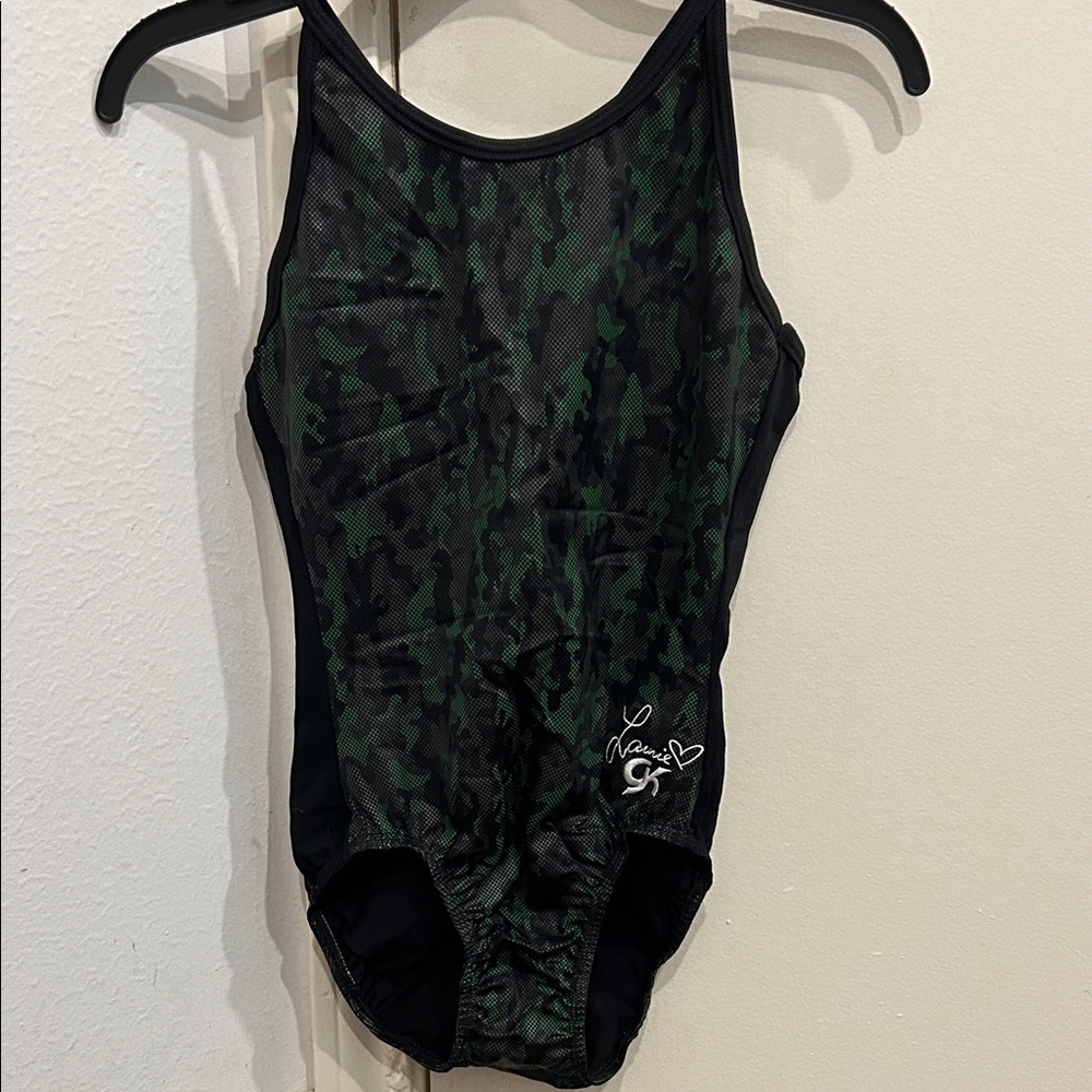 GK Camo Leotard by Laurie Hernandez Collection